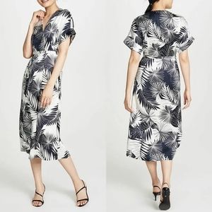 Equipment wrap print dress size 8